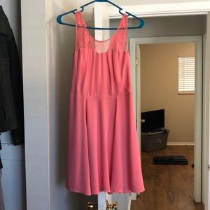 Express short pink dress